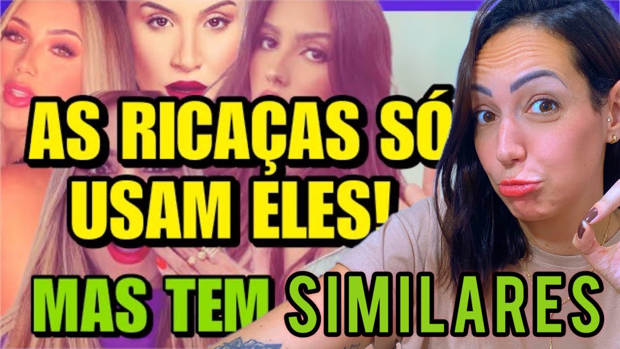 As RICAÇAS só usam ESSES PERFUMES! Mas Trouxe SIMILARES !