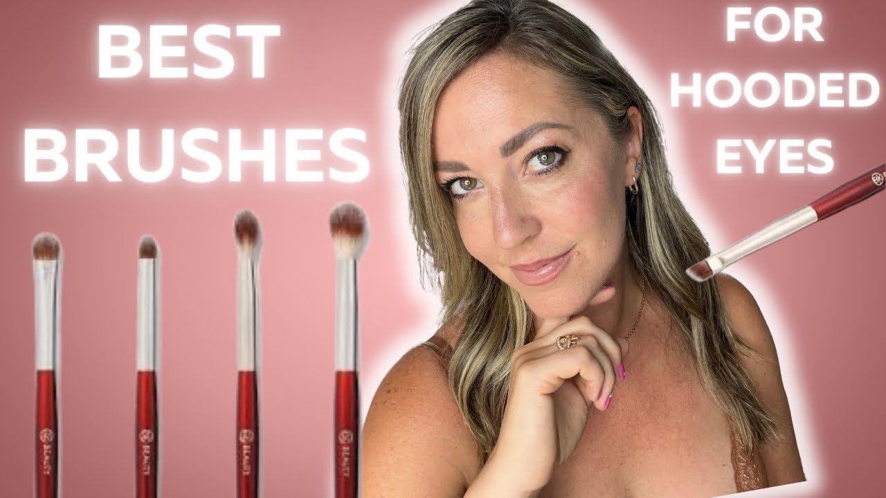 Best Makeup Brushes for Hooded Eyes (TESTED) #hoodedeyes #makeuptutorial