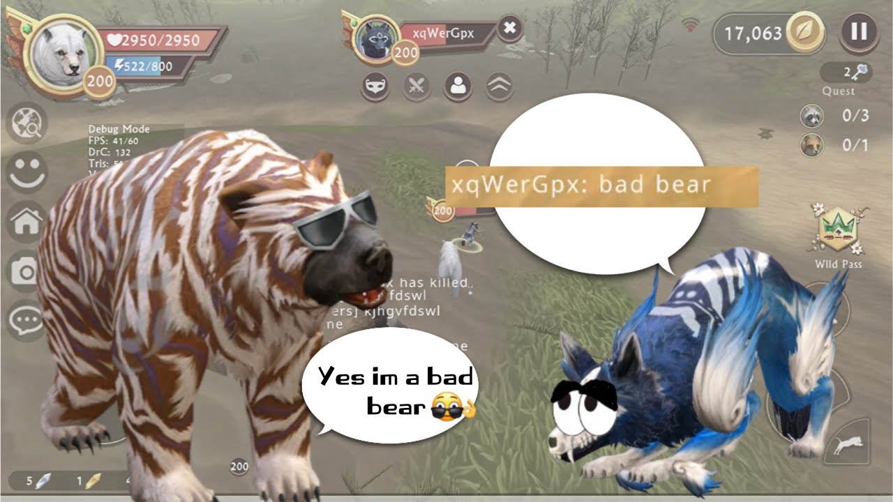 [WildCraft] PvP | Bad Bear loves to kill players in BattleArena