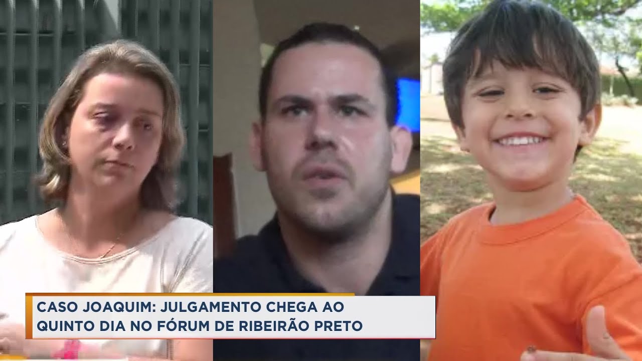 Caso Joaquim: Natália Ponte e Guilherme Longo prestam depoimento no Fórum de Ribeirão Preto