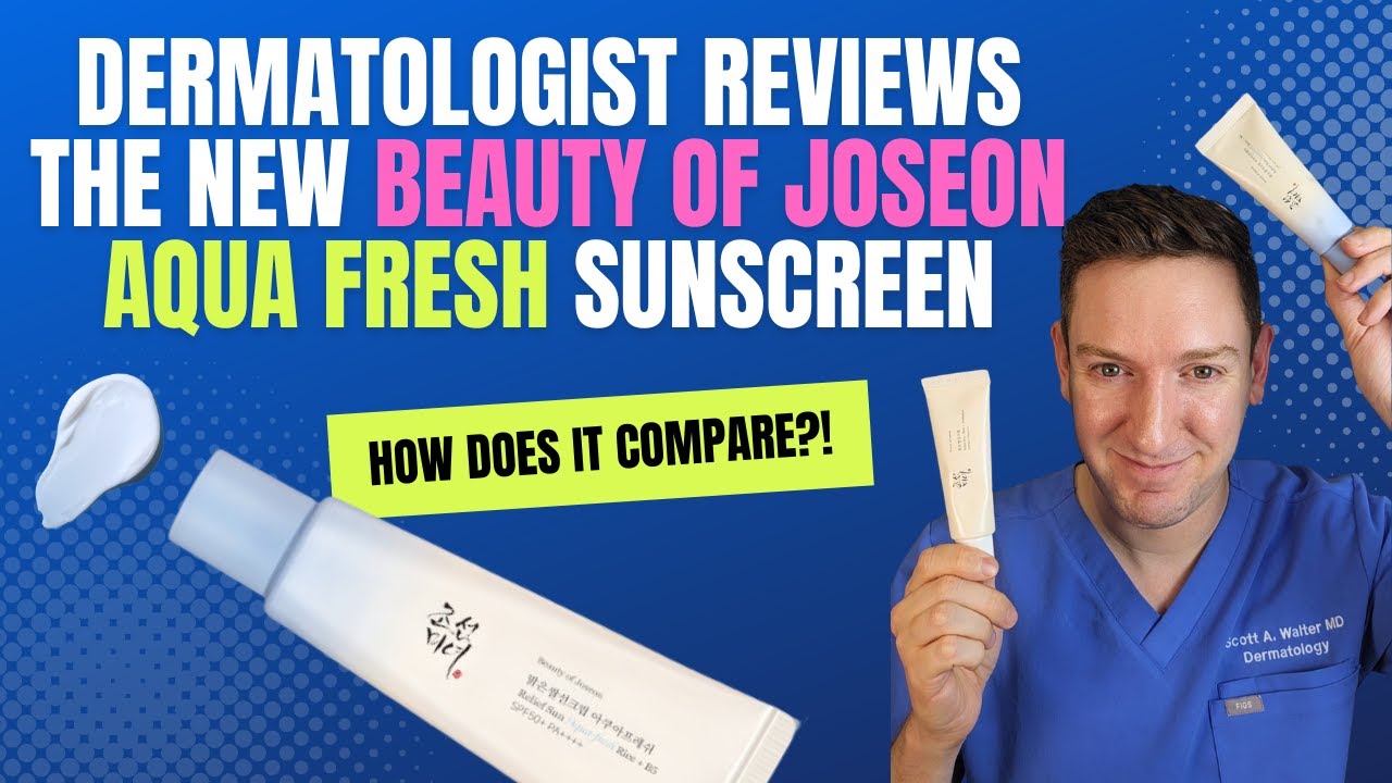 Дерматолог оценивает НОВЫЙ солнцезащитный крем Beauty of Joseon Aqua Fresh! (и сравнивает его с о...