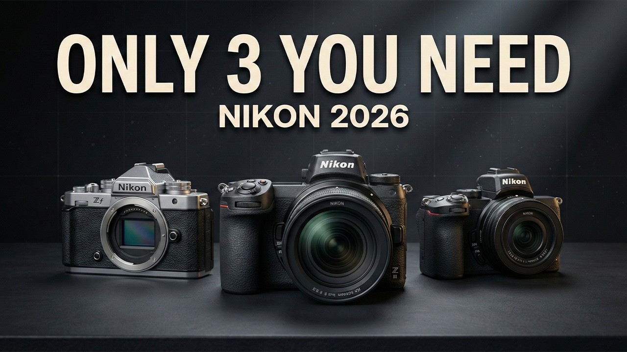 The ONLY 3 Nikon Cameras You Should Buy in 2026
