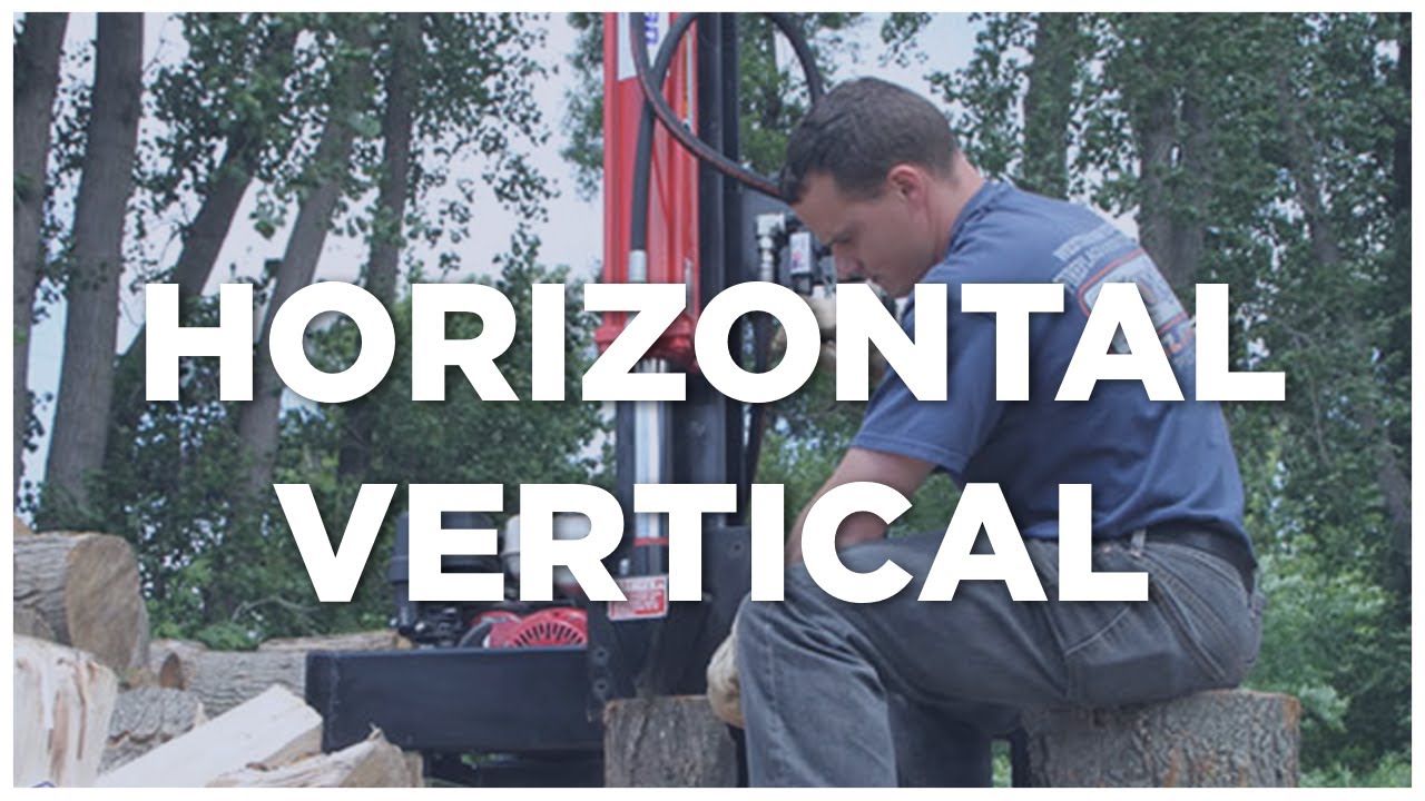 American CLS Horizontal/Vertical Log Splitter
