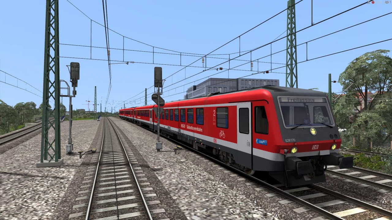 Train Simulator 2020 | 64 BIT | Br 628.4 | Railtraction | DB AG Regio | Munchen Garmisch