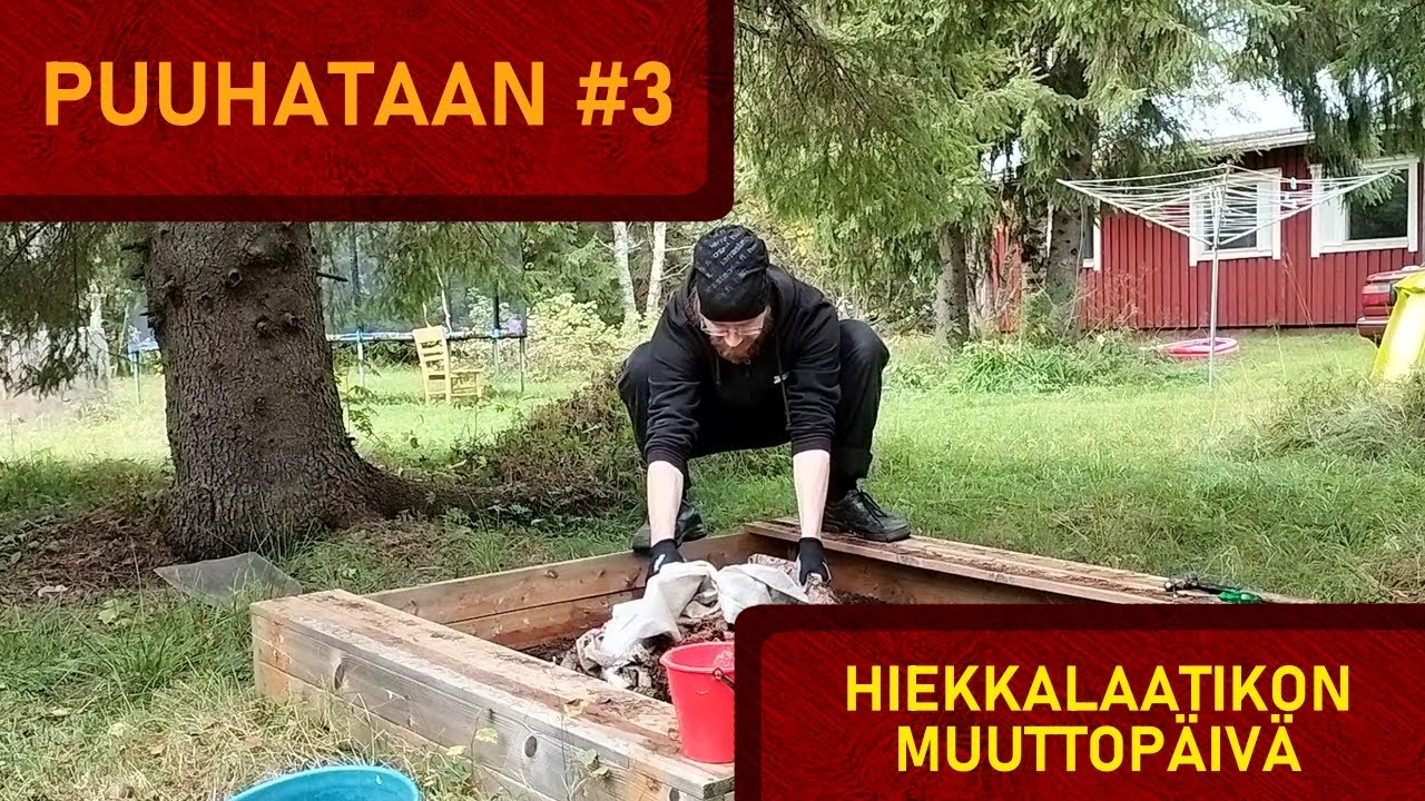 PUUHATAAN #3 - HIEKKALAATIKKO TURVAAN HAVUNNEULASILTA