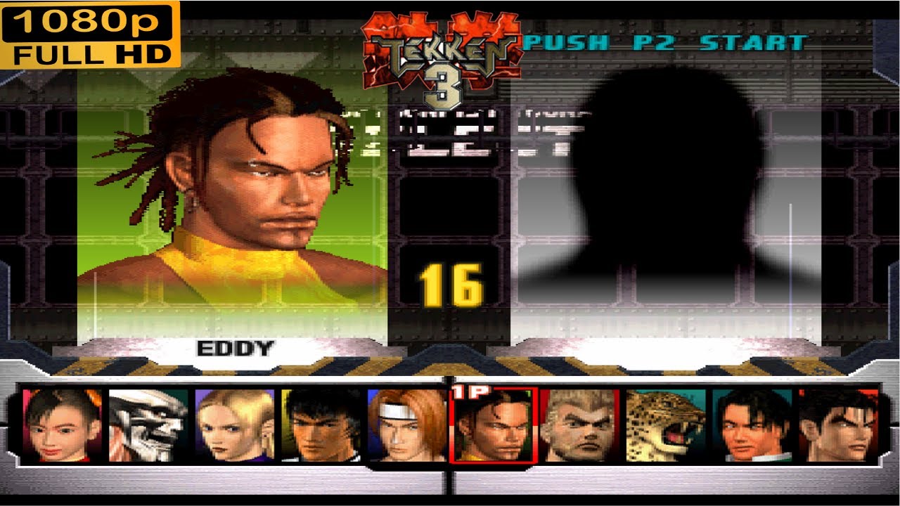 Tekken 3 Eddy Gordo 1080p Gameplay