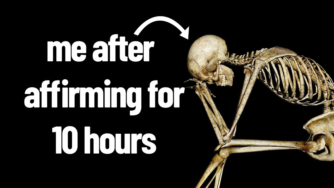 I Robotically Affirmed for 10 hours. (Not Clickbait)