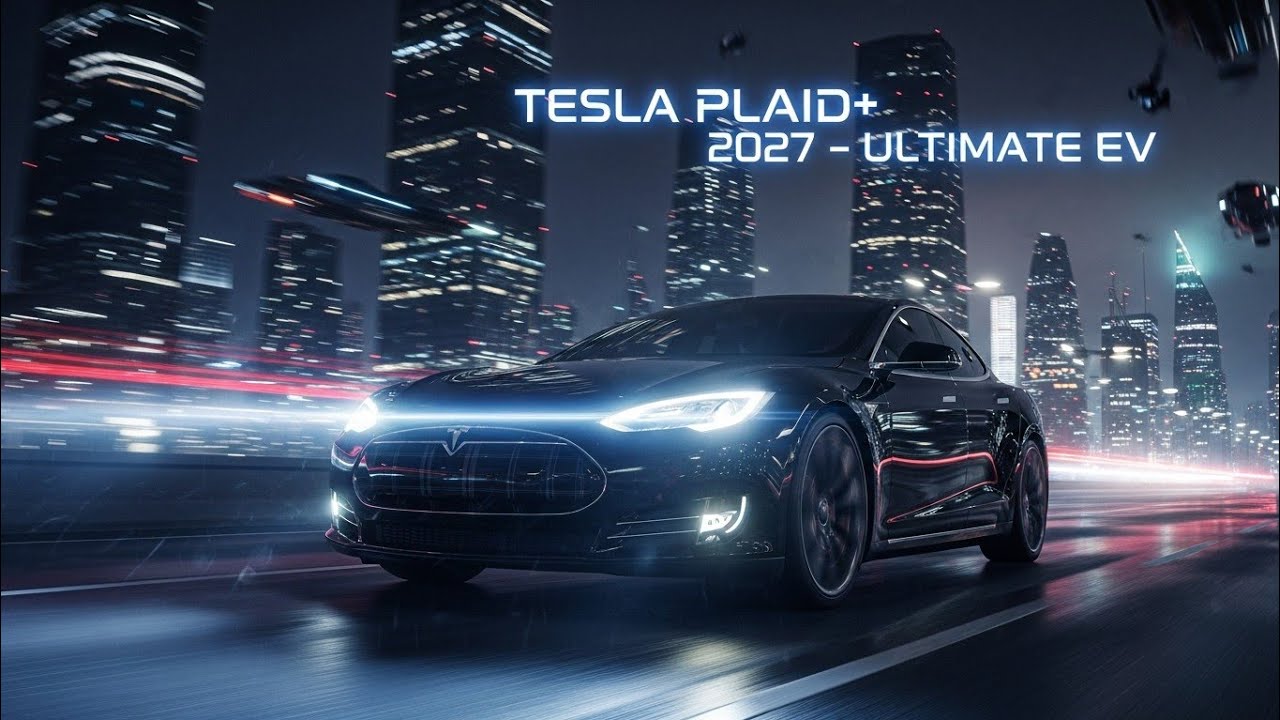 Tesla Model S Plaid+ (2027) – Ultimate 8K Electric Hypercar Experience