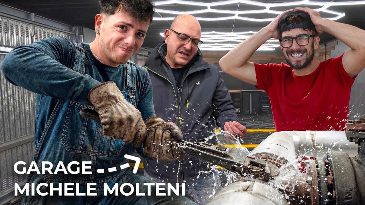 IO e MIO PADRE ALLAGHIAMO il MEGA GARAGE di MICHELE MOLTENI?!