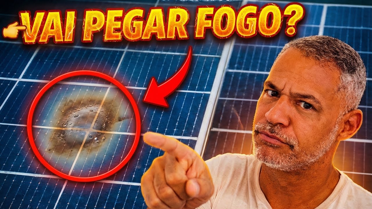 A BOMBA RELÓGIO Solar: Como Identificar Risco de INCÊNDIO