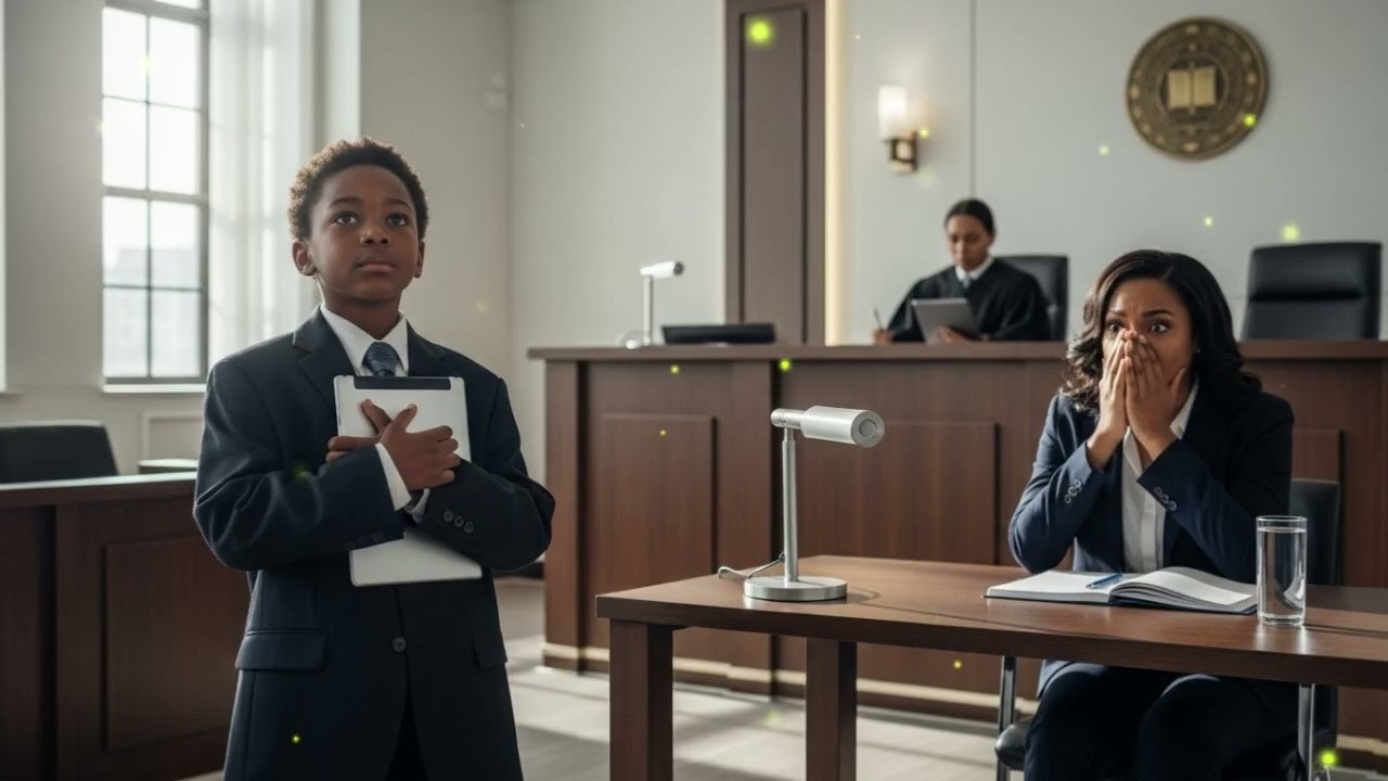 Little Black Boy Told The Judge   I’m My Mom’s LAWYER  – Then Something UNBELIEVABLE Happened…