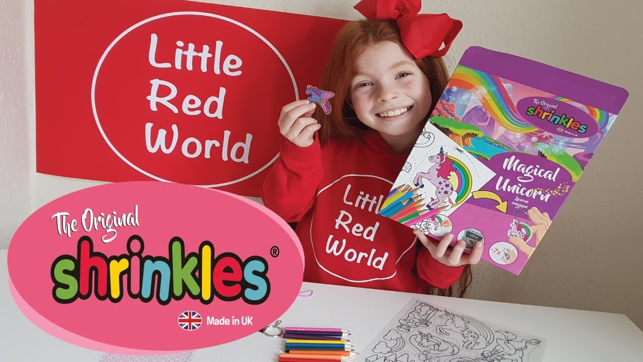 SHRINKLES! FUN CRAFTS FOR KIDS REVIEW! | Little Red World