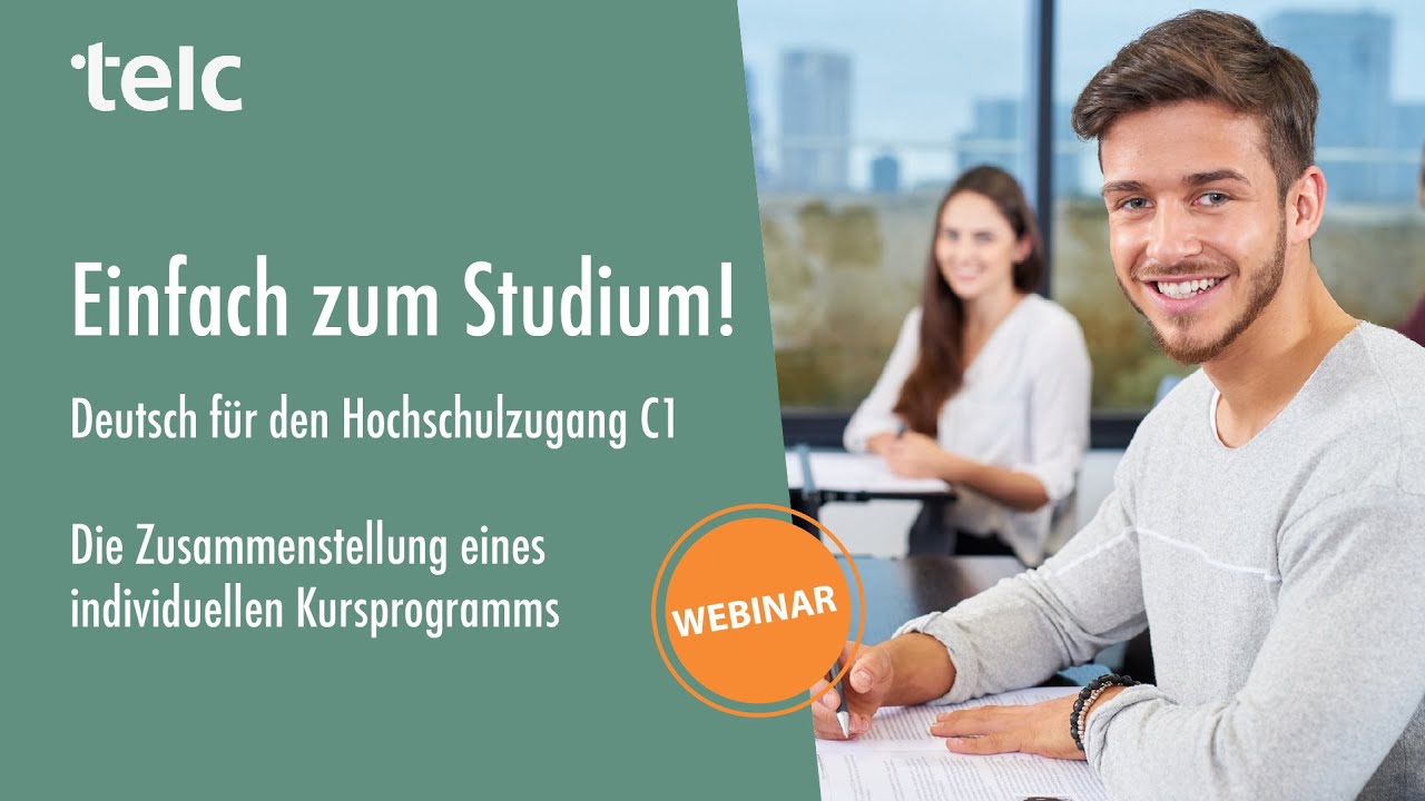 Einfach zum Studium! Die Zusammenstellung eines individuellen Kursprogramms