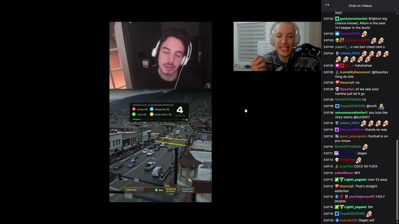 Kurt0411 reacts to someone betting on the traffic