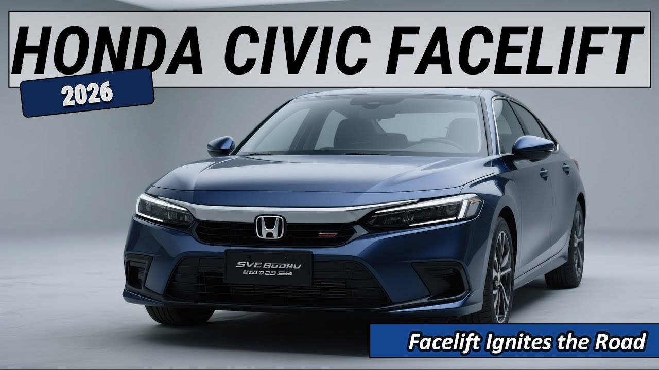 Breaking News: 2026 Honda Civic Facelift Sets the Road on Fire