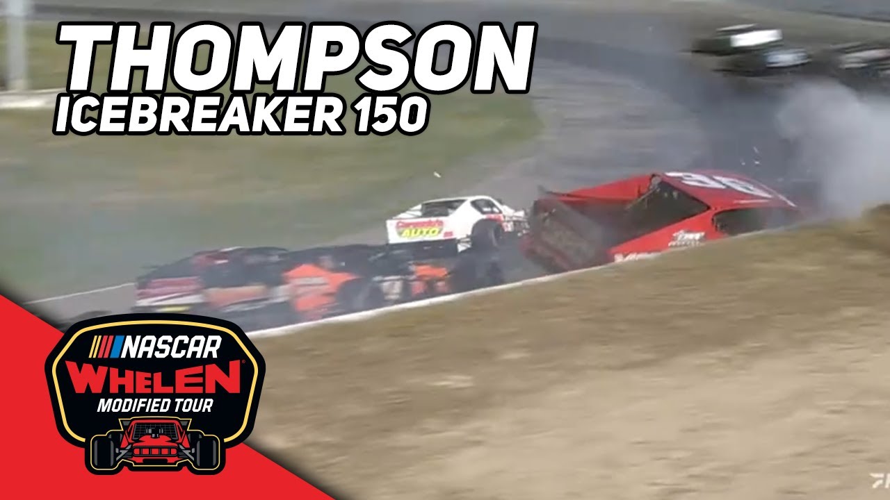 NASCAR Whelen Modified Tour IceBreaker at Thompson Speedway Motorsports Park | Highlights