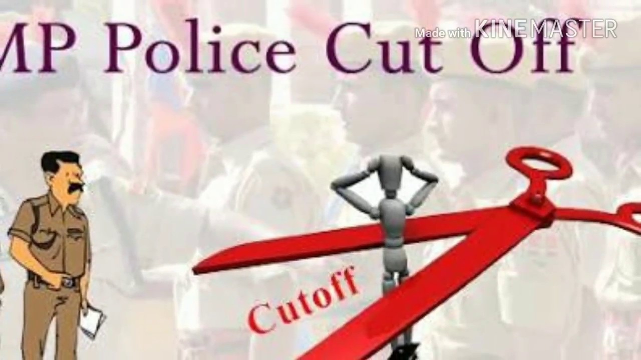 Mp Police Constable 2017 Cut Off 100% surety