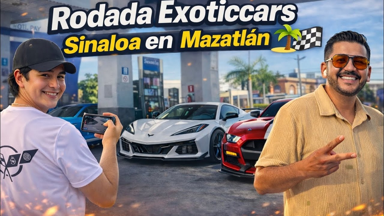 ASÍ FUE LA RODADA EXOTICCARS SINALOA🏝️🏁🛣️ I VLOG I 