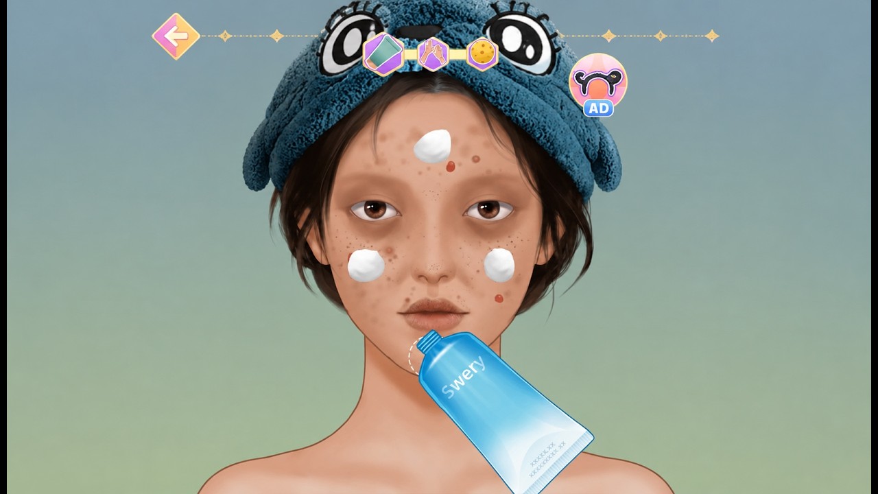 Makeup beauty level 6  Foundation Tutorial | Available on Android & iPhone #Makeupgames