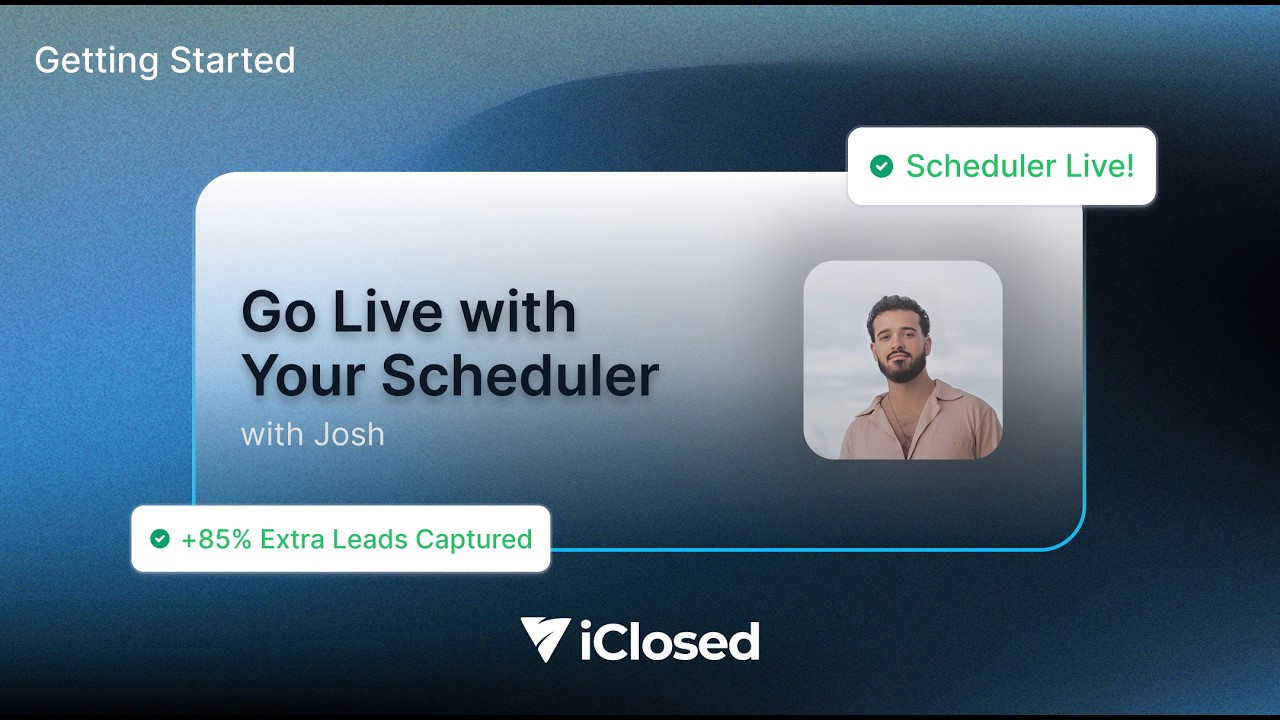 How to Set Up Your iClosed Scheduler (Step by Step)