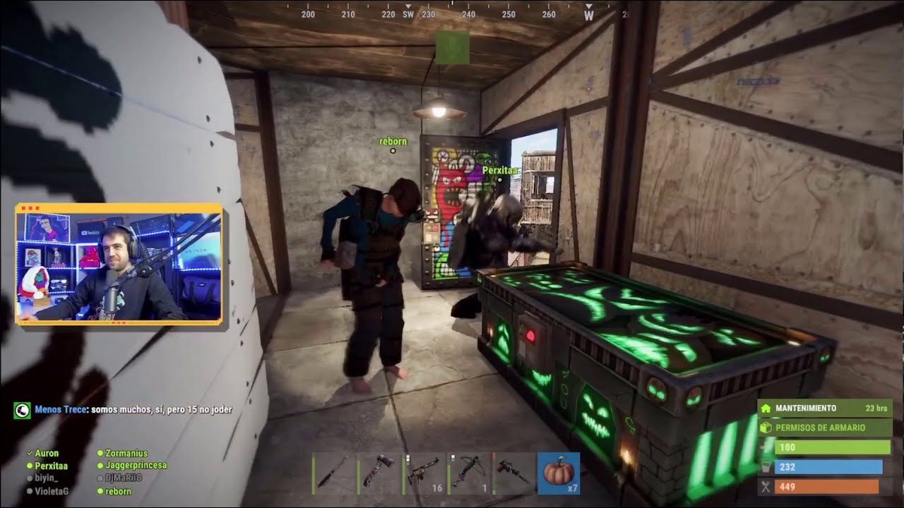 Auron encierra a Jagger por ponerse loco | EGOLAND RUST