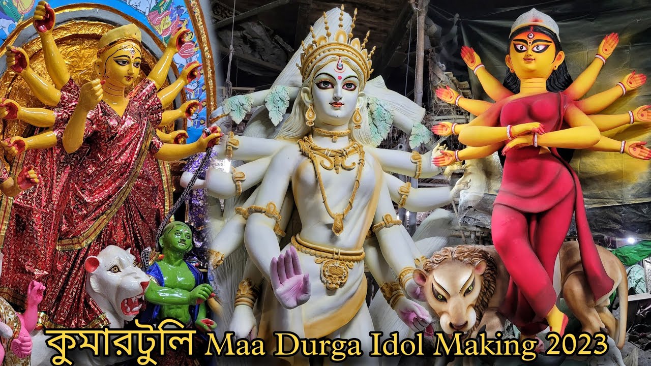 Durga Puja 2023 | Kumartuli Maa Durga Idol Making 2023 | Kumartuli Durga Pratima | Kolkata