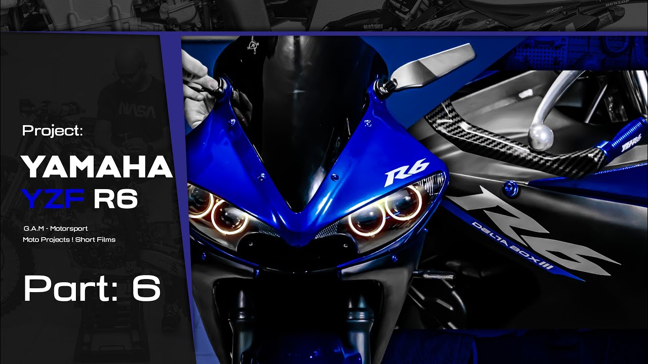 Yamaha R6 2003 | Project Part: 6 | She is done! [ENG SUBTITLES]
