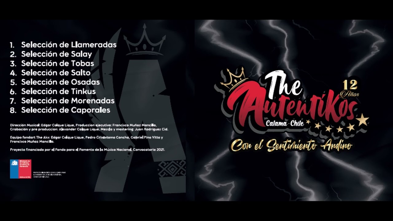 (Full Album) Banda The Autentikos Calama - Con El Sentimiento Andino