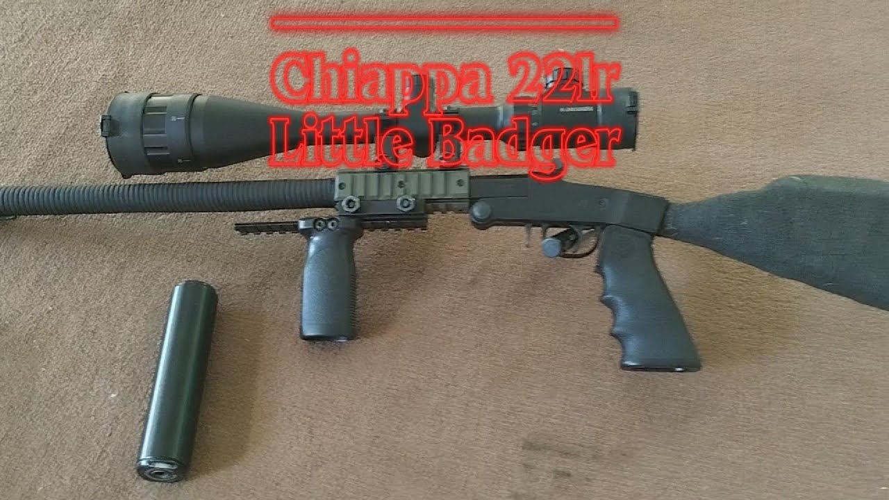 Chiappa Little Badger 22lr, 50 et 100 mètres (Part1)