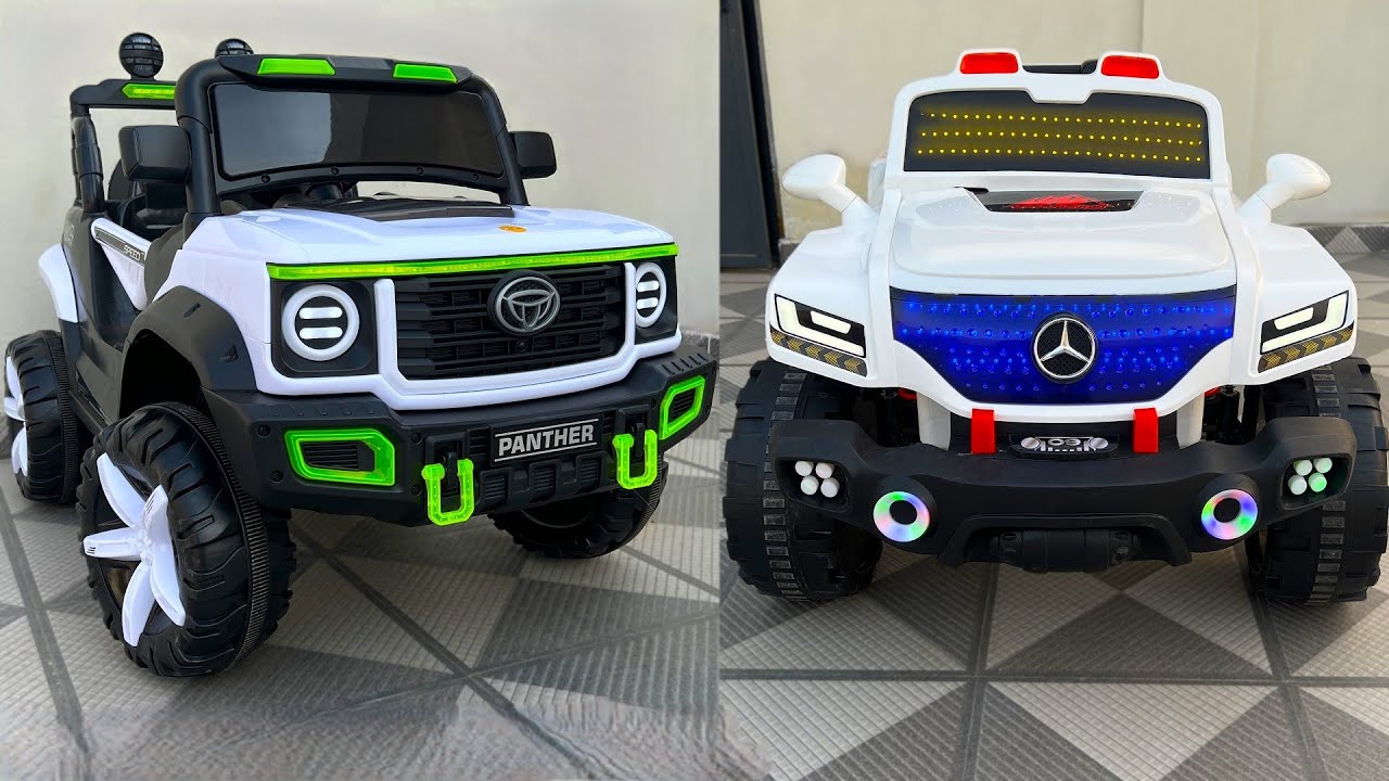 RC Mercedes Jeep Vs RC Jeep Panther Unboxing & Testing | Shamshad Maker🔥🔥