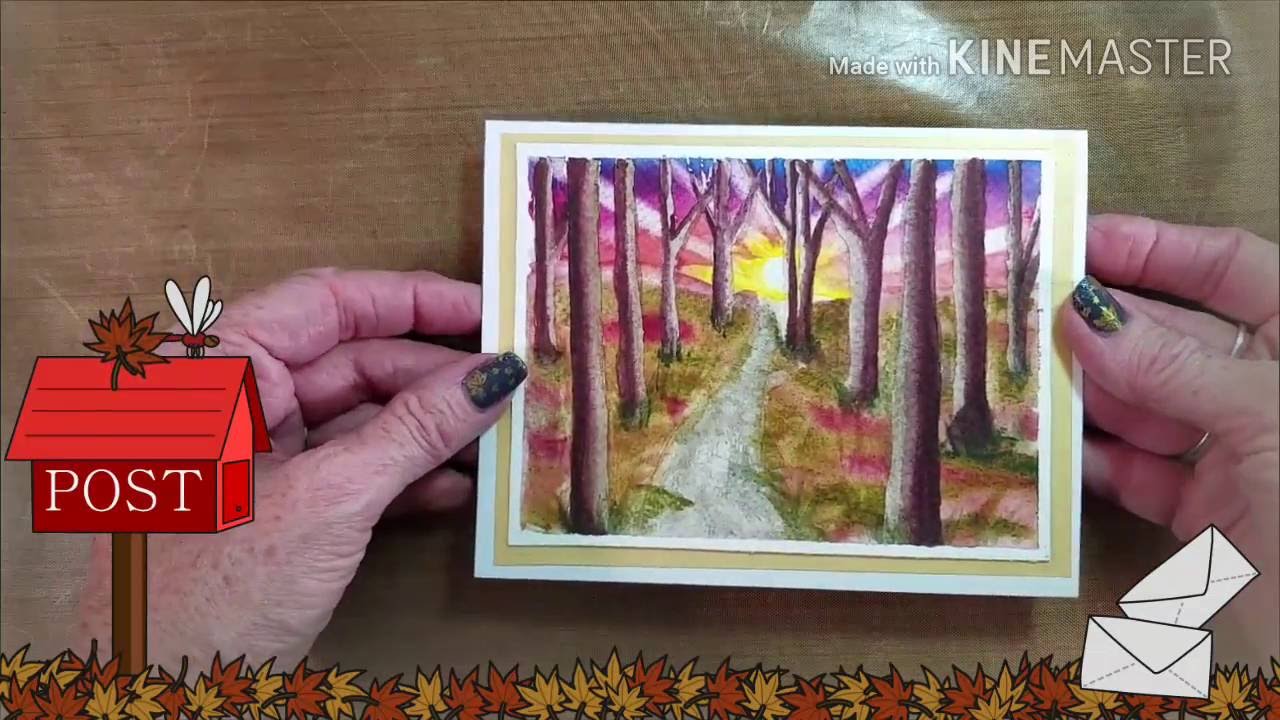 Make A Watercolor Greeting Card