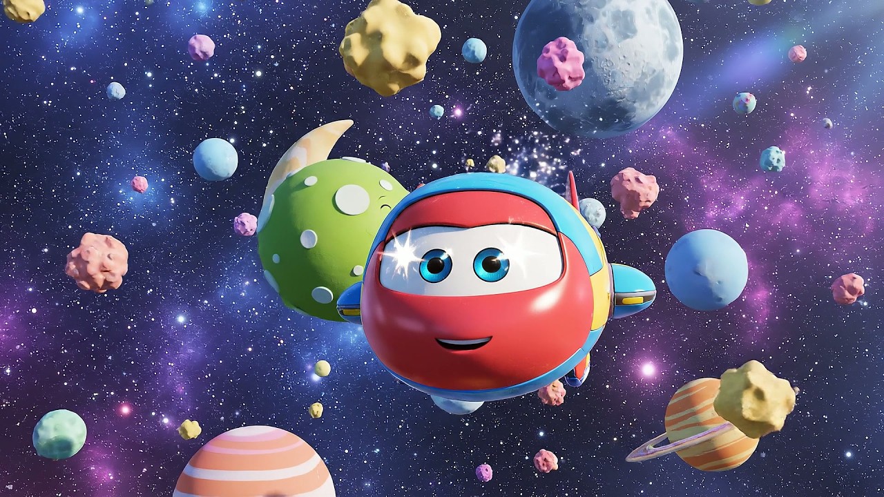 La Pequeña Nave Espacial Zumba Bip Bip Bip | Canciones del Espacio y Sonidos para Niños