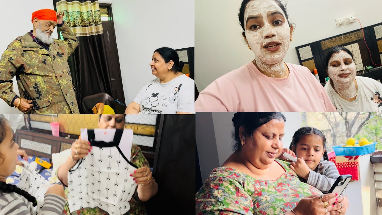 1 Din ch 2 parcel Aye📦Eni Sohni Dress👗 Thailand ch harji ne kiti Aru lyi shopping🛍️ self care day❤️