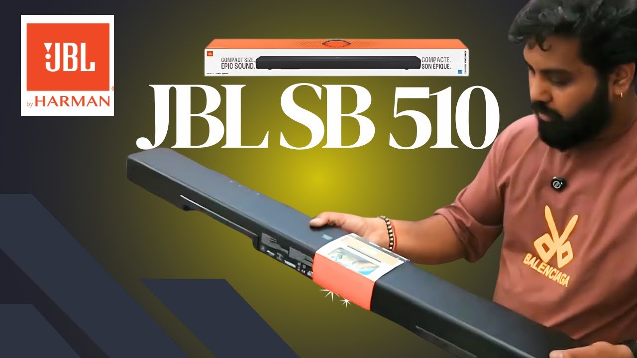 JBL SB 510 Soundbar | Unboxing Review | Hindi 