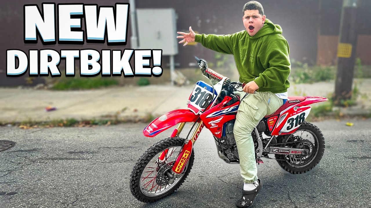 Little Brother Gets A New CRF150R Dirt Bike ! | Braap Vlogs
