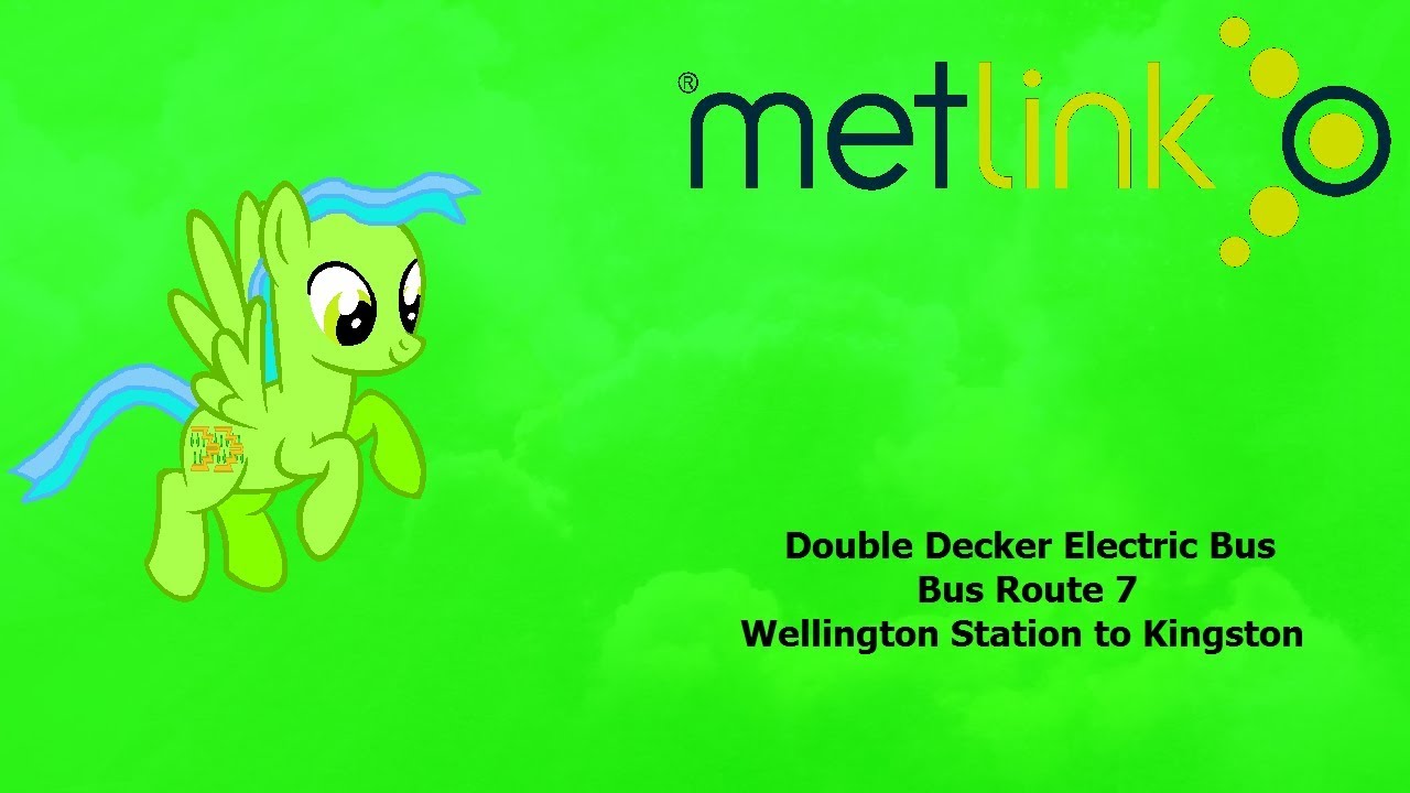 Wellington Double Decker Electric Bus: Route 7 - Wellington Station to Kingston