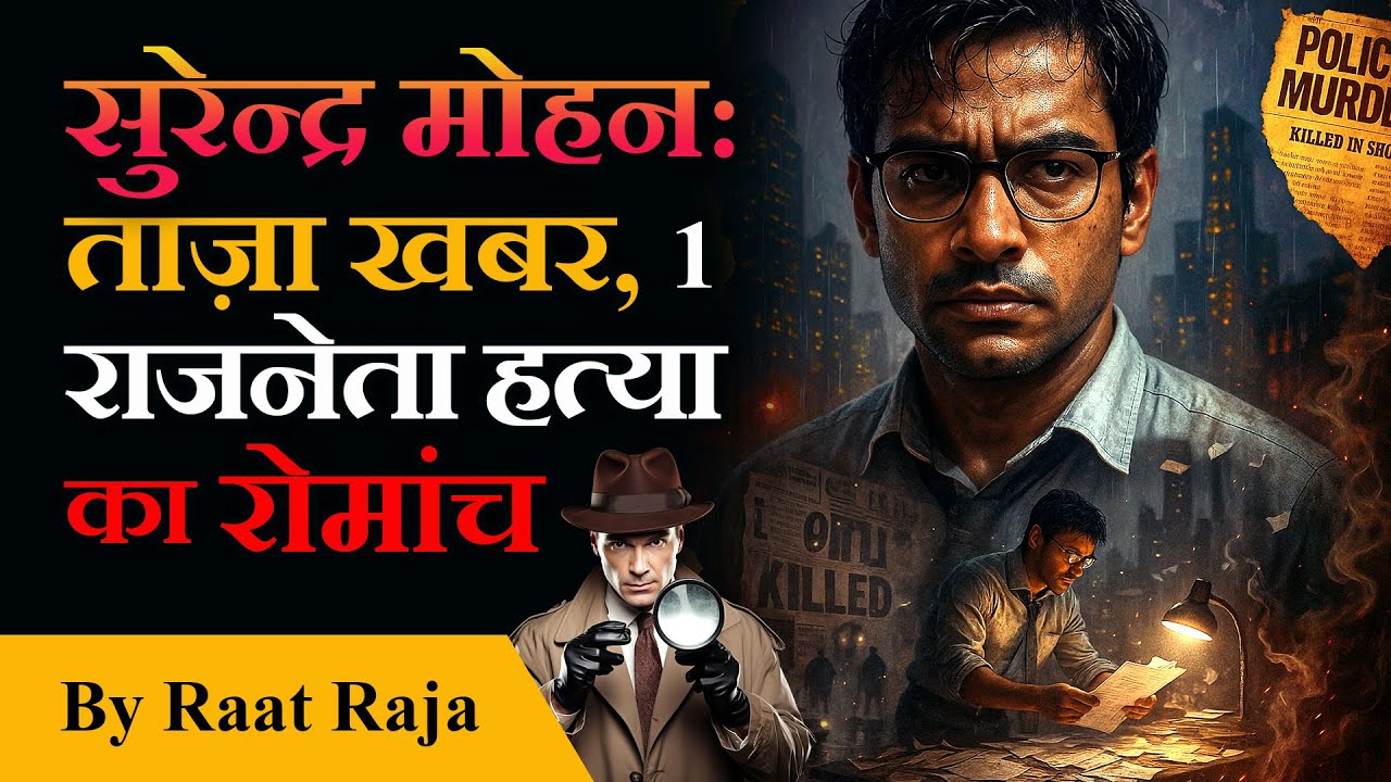 Surender Mohan Pathak - Taaza Khabar | Crime Thriller Story in Hindi | Raat Raja