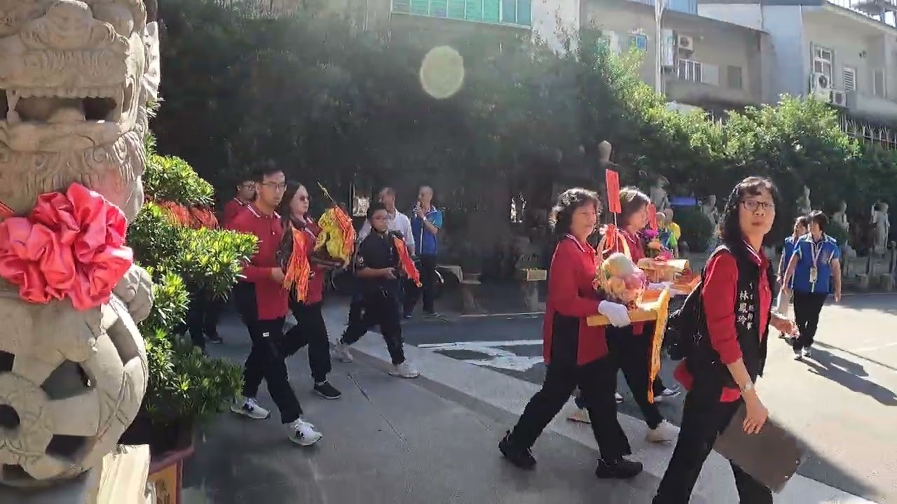 20251116斗六受天宮 天上聖母 廟 蒞臨土城震安宮 五年千歲廟 參香