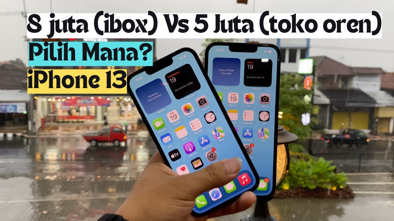 JANGAN KAGET! iPhone 13 iBox dan Inter (Dari Toko Oren) Ternyata Beda Jauh, Selisih 3 Juta!