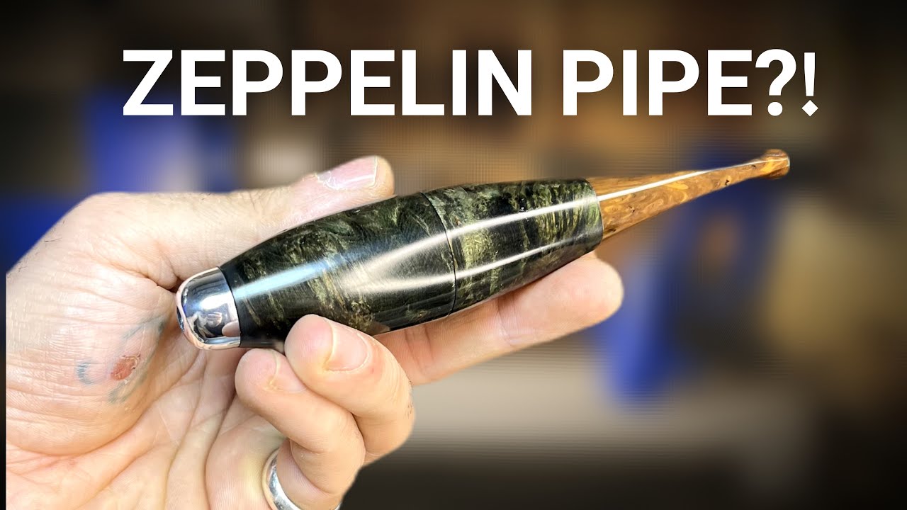 Handmade Zeppelin Pipe &ndash; Crazy Woodworking Project