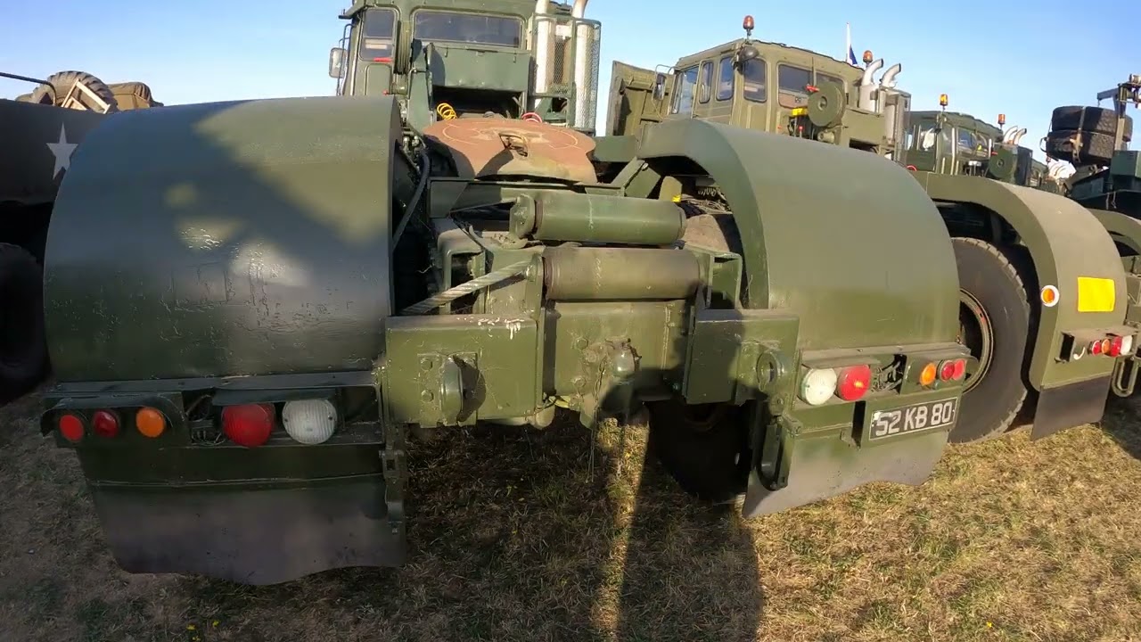 1984 ex British Army Scammell Commander 26 Litre Dual Turbo Intercooled V12 Diesel Transporter Truck