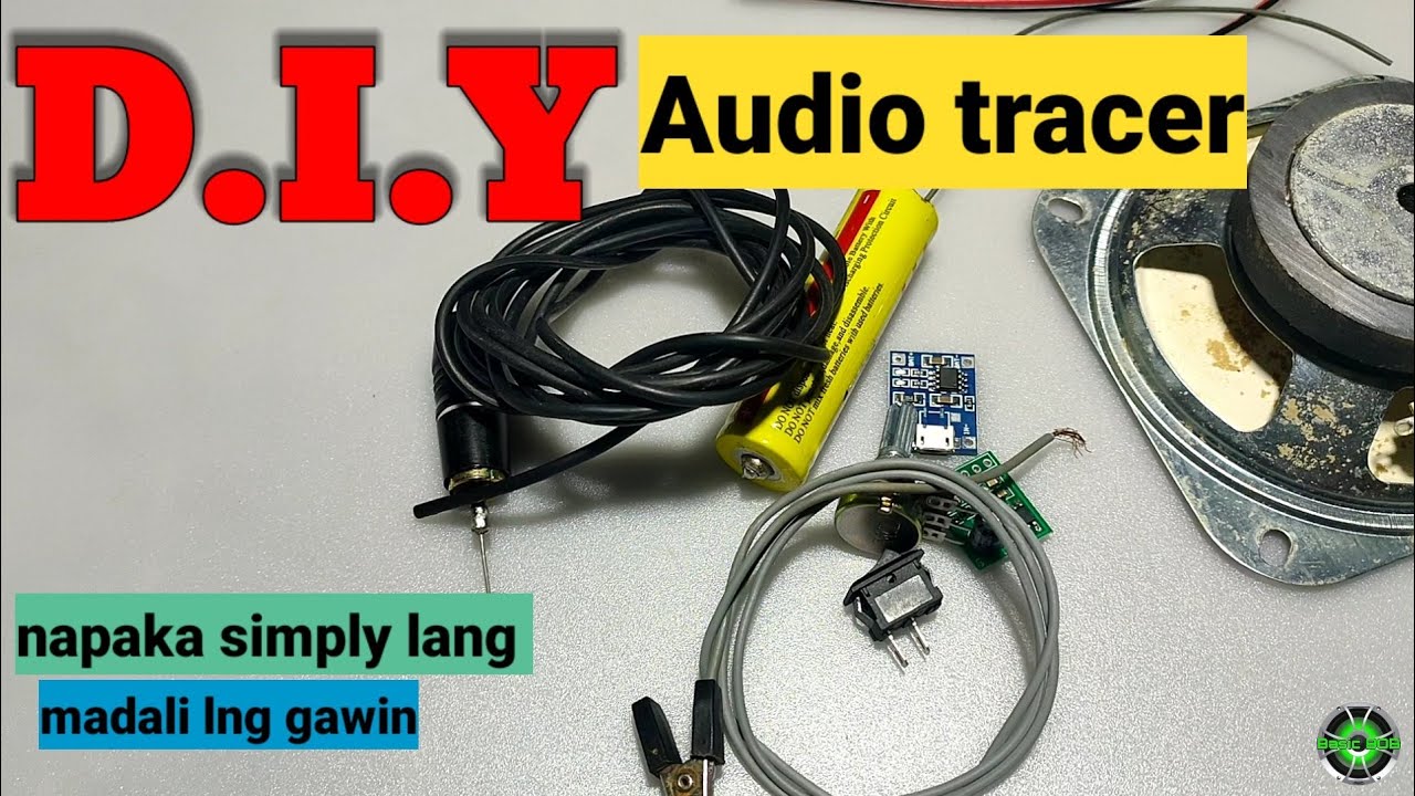 DIY AUDIO TRACER / SIGNAL TRACER