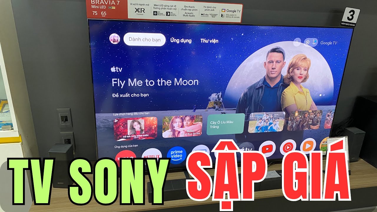 SẬP GIÁ TV SONY 55 inch đến 85 inch GIẢM VÀI TRIỆU | Chân Ngắn TV