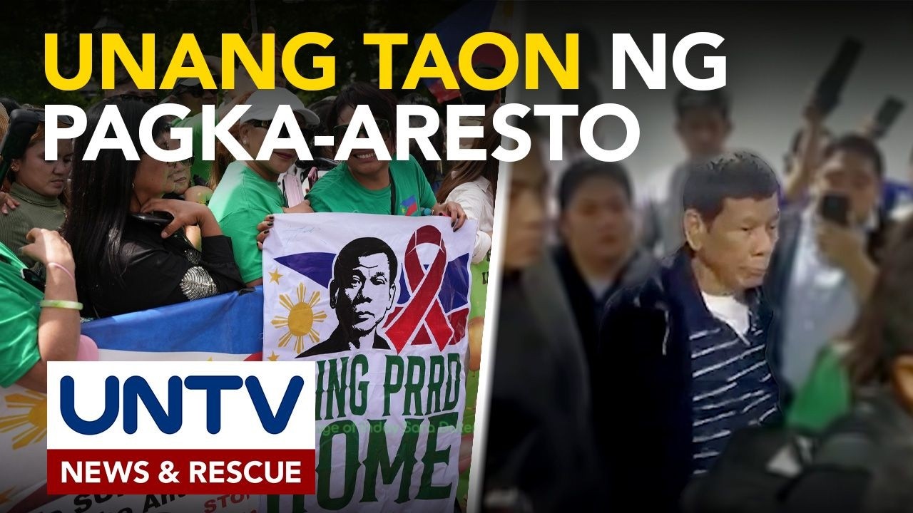 Anibersaryo ng pagkaaresto kay FPRRD, ginugunita; Interim release, patuloy na igigiit sa ICC
