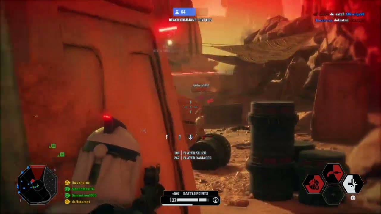 Star Wars Battlefront 2: Galactic Assault Gameplay (No Commentary)