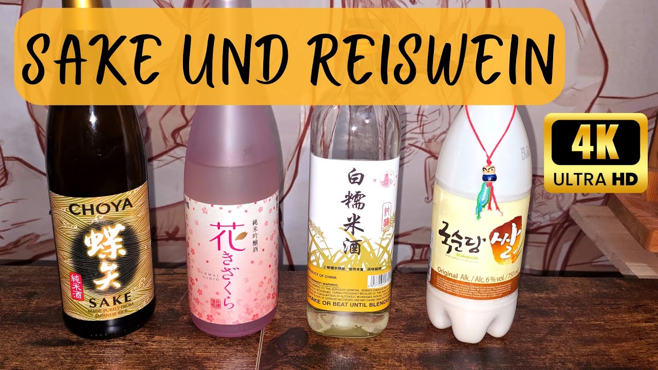 Wo ist der Unterschied? Selber machen von Sake und Reiswein?