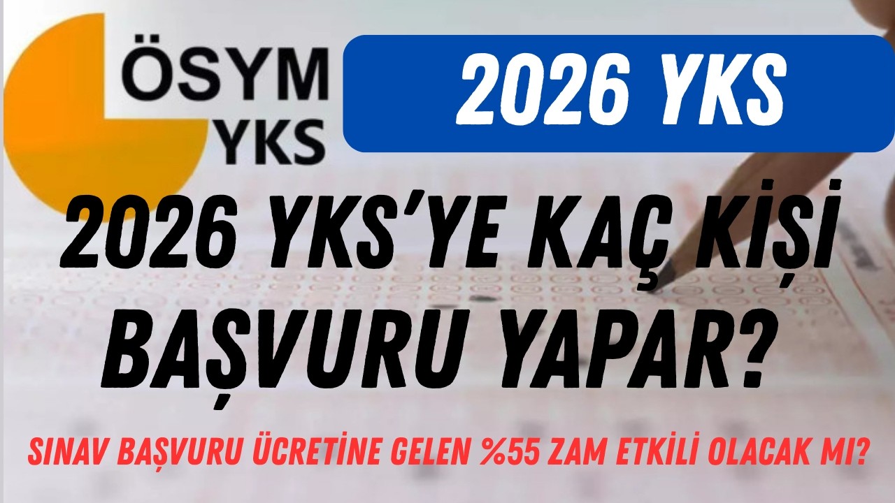 📢 2026 YKS'YE KAÇ KİŞİ BAŞVURU YAPAR? 🔥 BAŞVURULARDAKİ DÜŞÜŞ DEVAM EDECEK Mİ? #2026yks #yks2026