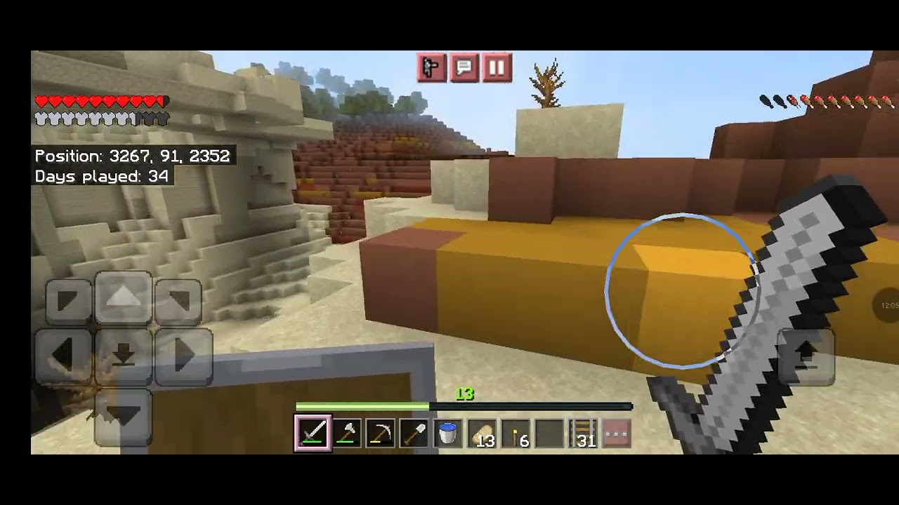 I am fully covered with iron armour and explore the mineshaft with my brother in Minecraft 🤑🤑🥳🥳🤩🤩😍😍
