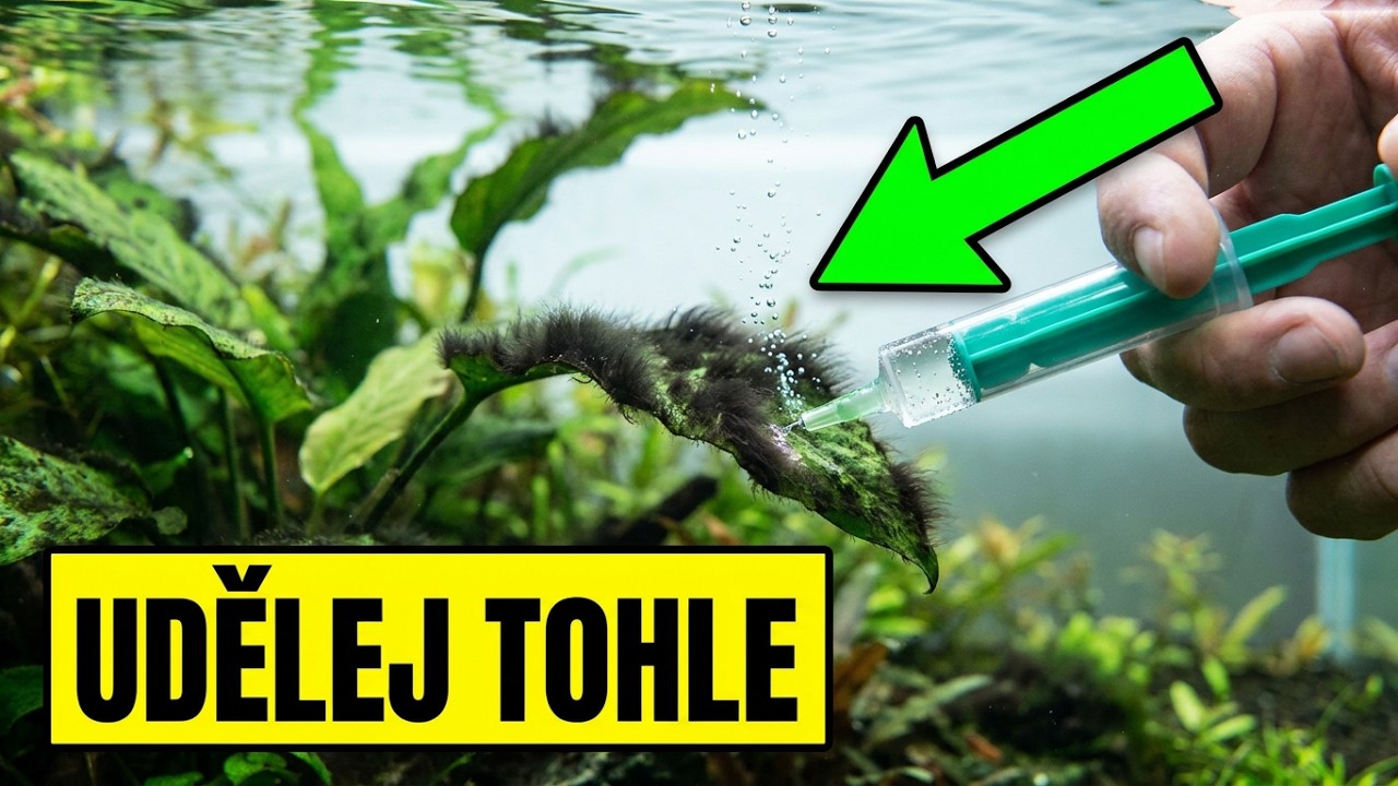 Jak Se Zbavit Štětičkové Řasy V Akváriu - Ruducha