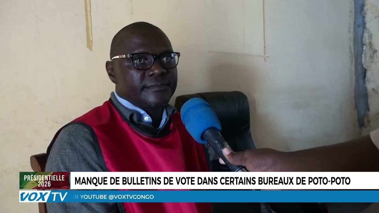 Manque de bulletins de vote dans certains bureaux de Poto poto 2